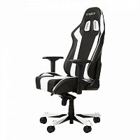 кресло геймерское dxracer king ks06 черно-белое во Владикавказе