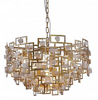 подвесная люстра crystal lux diego sp9 d600 gold во Владикавказе