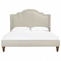 кровать двуспальная 160х200 бежевая cassis upholstered во Владикавказе