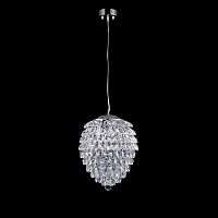 подвесной светильник crystal lux charme sp2+2 led chrome/transparent во Владикавказе