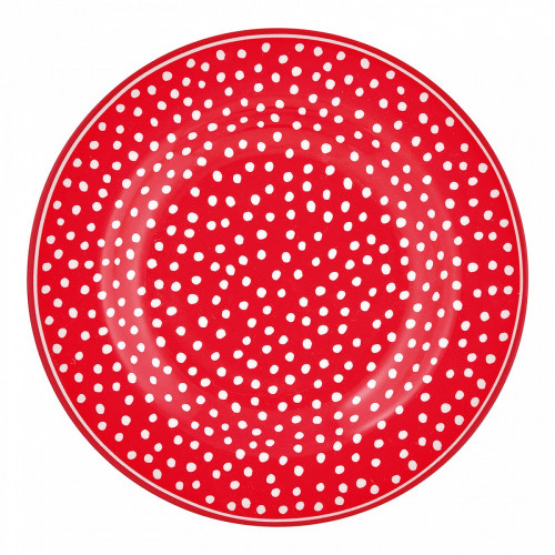 десертная тарелка dot red во Владикавказе