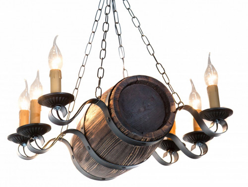 люстра бочонок коричневая во Владикавказе