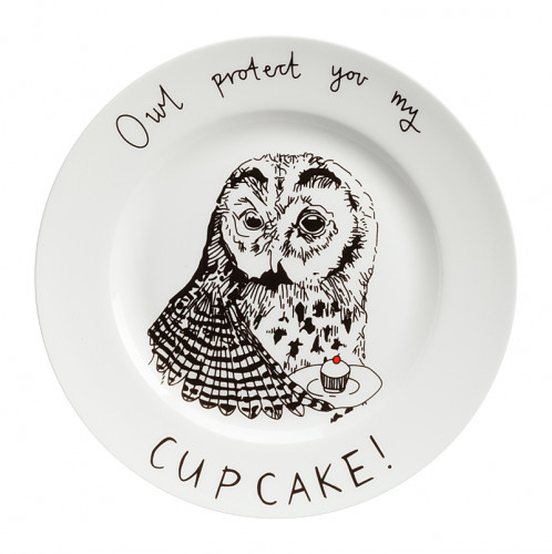 тарелка owl protect you my cup cake во Владикавказе