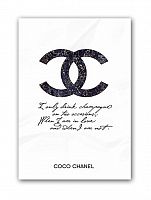 постер drink champagne. coco chanel а3 во Владикавказе