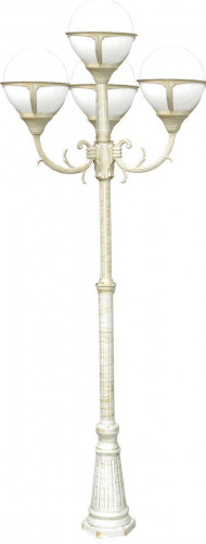 садово-парковый светильник arte lamp monaco a1497pa-4wg во Владикавказе