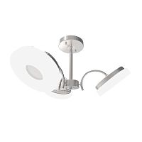 потолочная светодиодная люстра idlamp frittelle 107/3pf-ledwhitechrome во Владикавказе