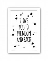 постер to the white moon and back а4 во Владикавказе