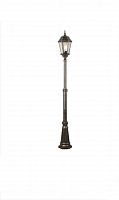 садово-парковый светильник arte lamp genova a1207pa-1bn во Владикавказе