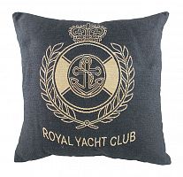 подушка с гербом королевского royal yacht club denim во Владикавказе