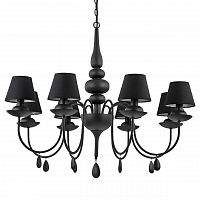 подвесная люстра ideal lux blanche sp8 nero во Владикавказе