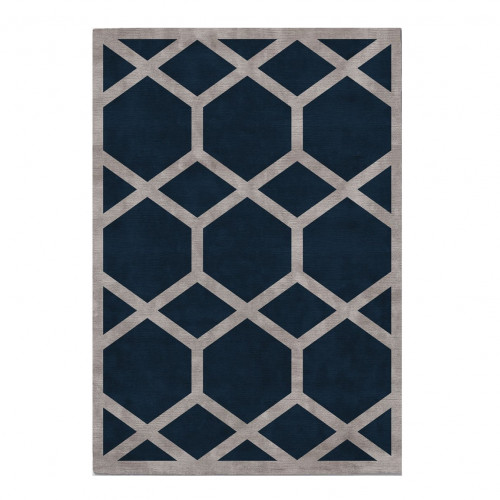 ковер ahston blue 200x290 синий во Владикавказе