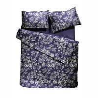 комплект постельного белья decoflux сатин 1.5 спальный peony indigo во Владикавказе