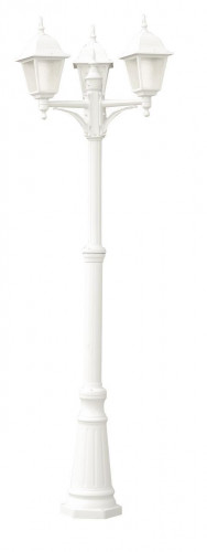 садово-парковый светильник arte lamp bremen a1017pa-3wh во Владикавказе