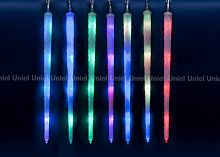 занавес светодиодный уличный «сосульки» 300см (11126) uld-e3005-210/dtk rgb ip44 frosted icicle во Владикавказе