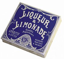 салфетки ликер и лимонад шт.(бумага,хсм) comptoir de famille во Владикавказе