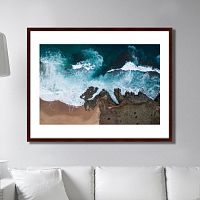 картина: beach ocean waves, coast rocks во Владикавказе