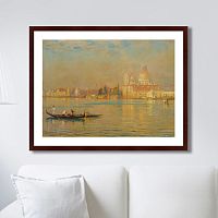 картина: venice lagoon, 1899г. во Владикавказе