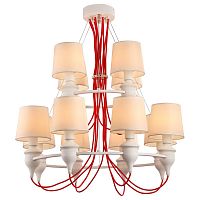 подвесная люстра arte lamp sergio a3325lm-8-4wh во Владикавказе