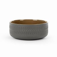 тарелка tactile диаметр 15 темно-серый во Владикавказе