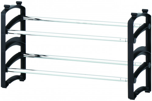 этажерка для обуви unistor duo двух ярусная раздвижная. полка-подставка для обуви во Владикавказе