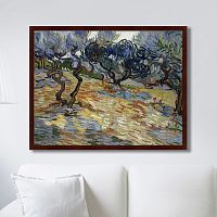 картина: olive trees, 1889г. во Владикавказе
