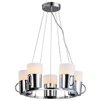 подвесная люстра arte lamp brooklyn a9484sp-5cc хром во Владикавказе