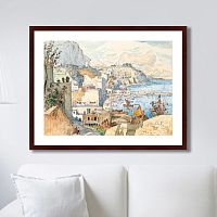 картина: a view of capri, 1927г. во Владикавказе