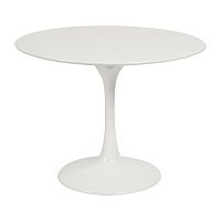 стол журнальный eero saarinen style tulip table белый во Владикавказе