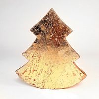 украшение новогоднее ель золотая golden tree, 23х23х2,5 см во Владикавказе