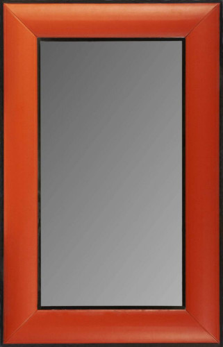 красное зеркало настенное прямоугольное luxury & nobility red big во Владикавказе