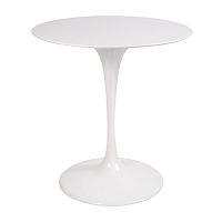 стол eero saarinen style tulip table top mdf d70 глянцевый белый во Владикавказе