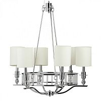 люстра easton light chandelier хром, бежевая во Владикавказе