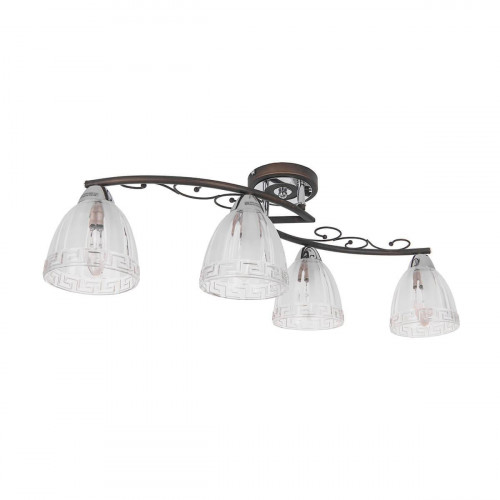 потолочная люстра idlamp nield 232/4pf-blackchrome во Владикавказе