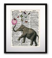 постер elephant and balloon а3 во Владикавказе