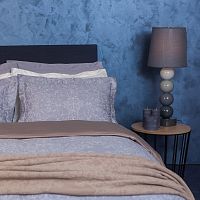 комплект постельного белья decoflux сатин семейный versaille grey во Владикавказе