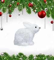 фигурка светодиодная «кролик» 24x27см (09561) uld-m2724-032/sta во Владикавказе