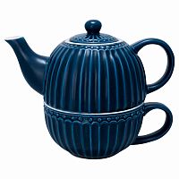чайник с чашкой alice dark blue во Владикавказе