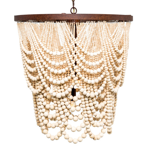 люстра «вандербилт» бусины из древесины нанизанные на нити во Владикавказе