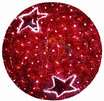 фигура led шар 120 см, красный во Владикавказе