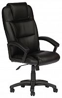 компьютерное кресло tetchair бергамо (крестовина пластик, обивка кож/зам) для руководителя во Владикавказе