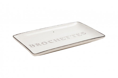 декоративное блюдо brochettes white во Владикавказе
