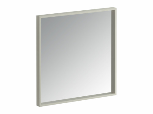 зеркало квадратное в бежевой раме latte во Владикавказе