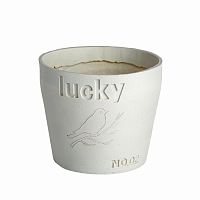 цветочный горшок lucky белый во Владикавказе