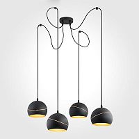 подвесная люстра tk lighting 2221 yoda black orbit во Владикавказе