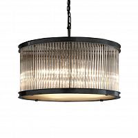 люстра essex crystal 68 черное основание, прозрачное стекло черное основание, прозрачное стекло во Владикавказе