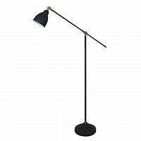 торшер arte lamp braccio a2054pn-1bk во Владикавказе