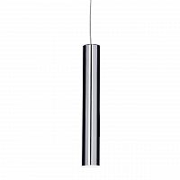 подвесной светодиодный светильник ideal lux ultrathin sp1 small round cromo во Владикавказе