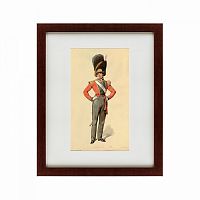 картина: coldstream guards, officer grenadier company, marching order, 1821 во Владикавказе