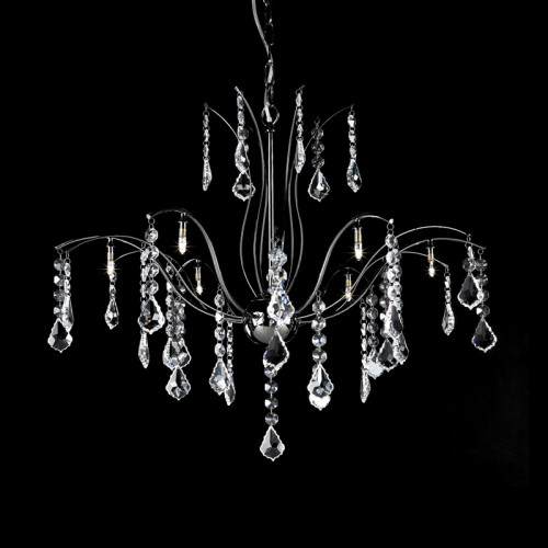 люстра md61005-8a от illuminati прозрачная/ хром во Владикавказе