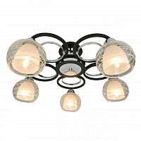 потолочная люстра arte lamp ginevra a1604pl-5bk во Владикавказе